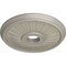 Ekena Millwork Berkshire Ceiling Medallion (Canopies up to 6 3/8"), 20 1/8"OD x 3 7/8"ID x 1 7/8"P, Pearl White CM20BE1PWS - alternate 3